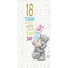 18 Today Me to You Bear 18th Birthday Card Image Preview